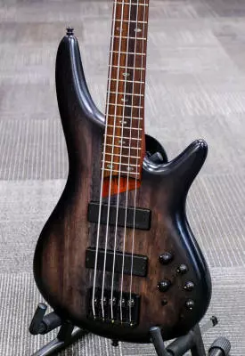 Ibanez - SR Standard 5-String Electric Bass - Black Stained Burst